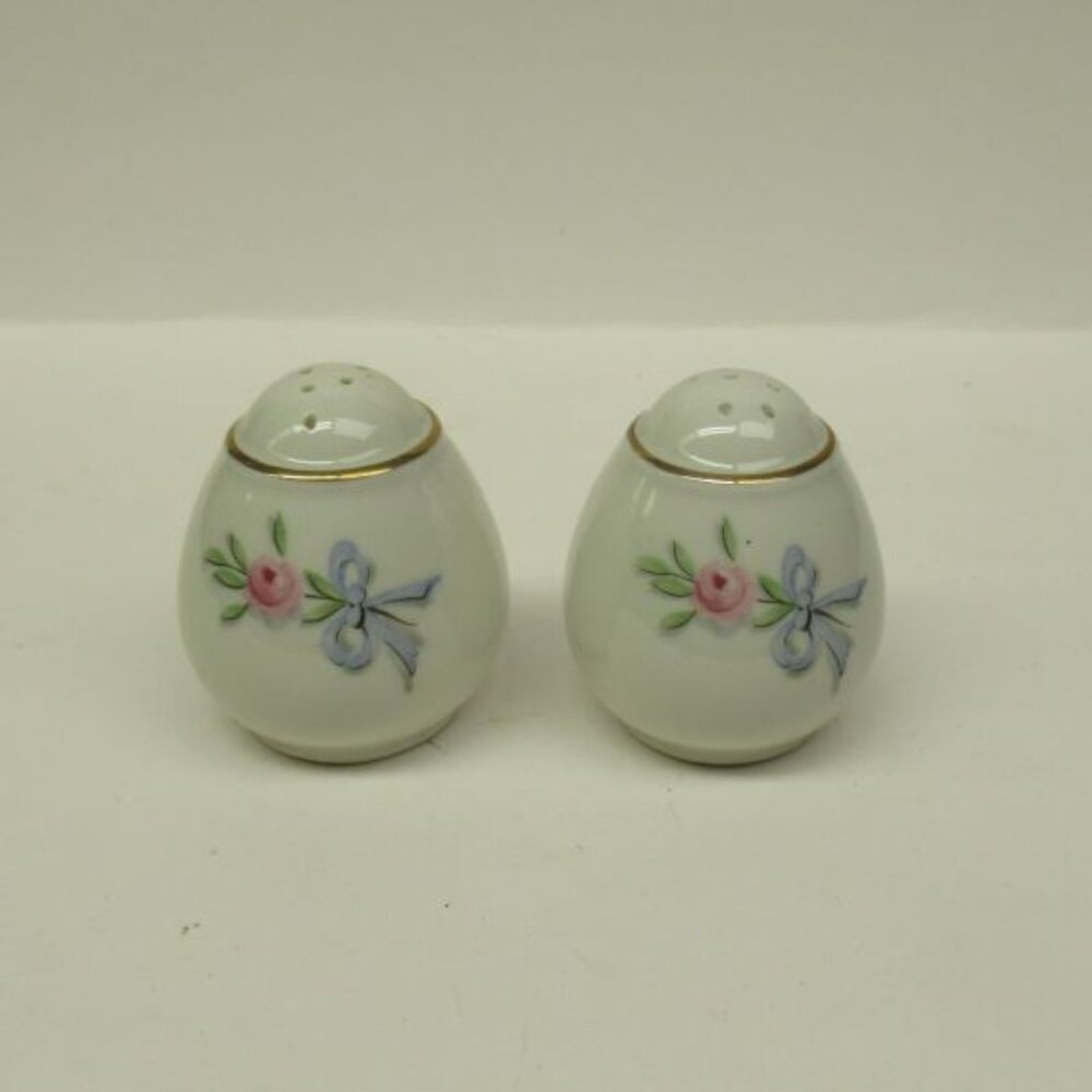 Hall China WILDFIRE WILD FIRE 2 1/4 Inch Teardrop Salt and Pepper Shakers U.S.A.